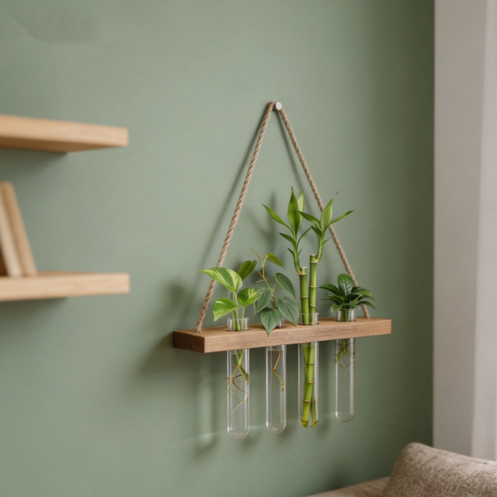 Propagation Station Vase - Support en bois pour la propagation