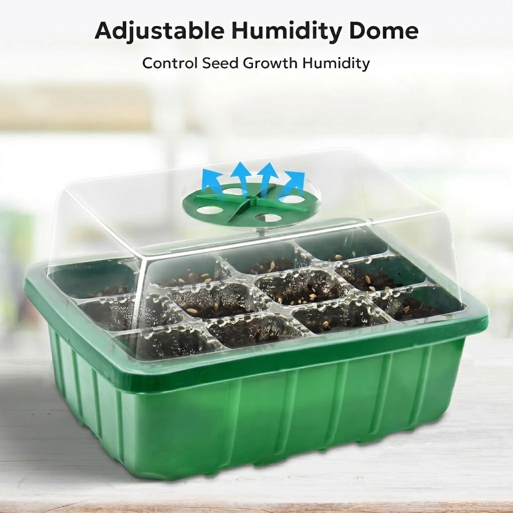 Humidity Dome Kit - Kits de plateaux de germination surélevés
