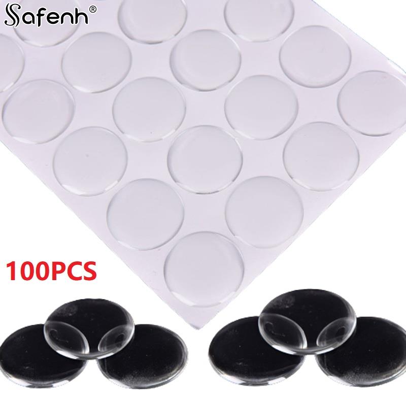 Plastic Dome Clear - Autocollants Ronds en Résine Clip 3D,